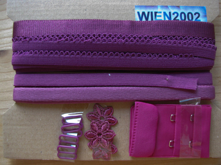 Kurzwarenpaket in heidelbeere Fb0056