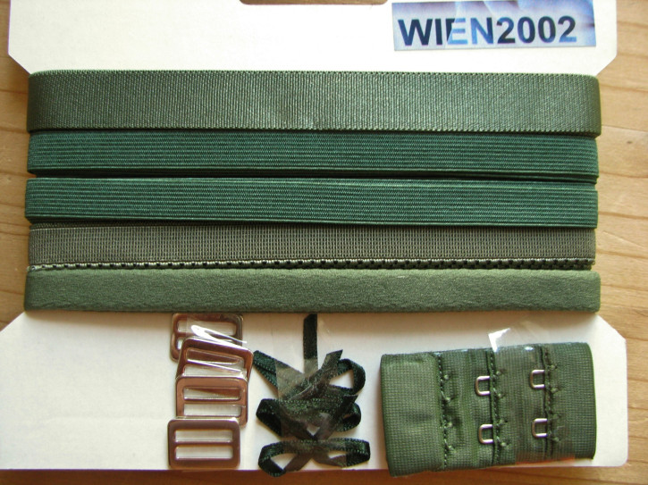 Kurzwarenpaket in trachten-grün Fb1097