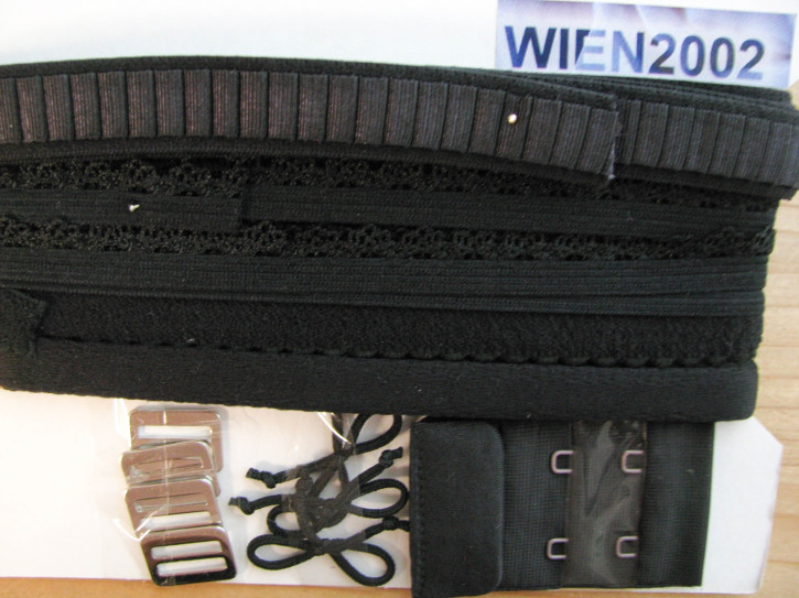 Kurzwarenpaket in schwarz Fb4000