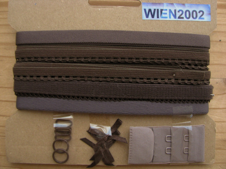 Kurzwarenpaket in nougat/schoko Fb0281