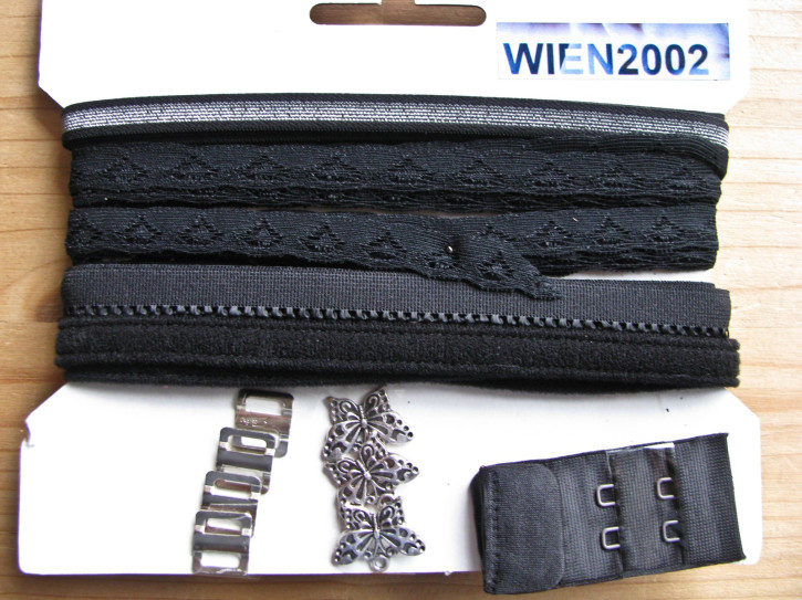 Kurzwarenpaket in schwarz Fb4000/silber...