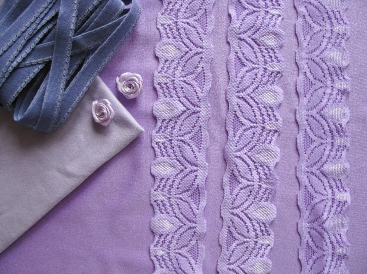 1 Pkt. Materialpaket "Milka purple" - Slipset
