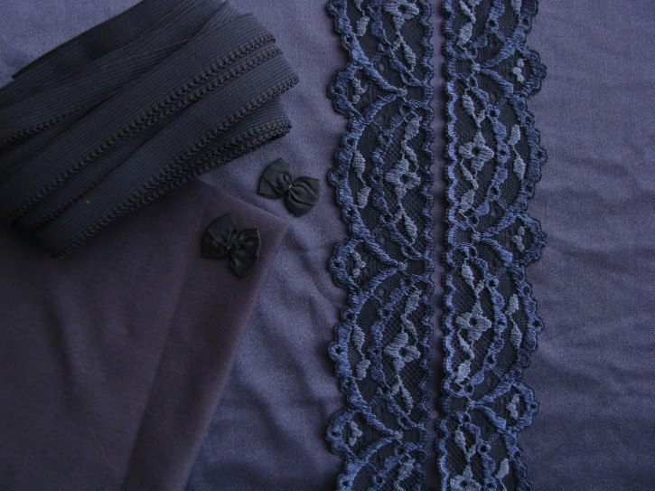 1 Pkt. Materialpaket "Midnight" - Slipset