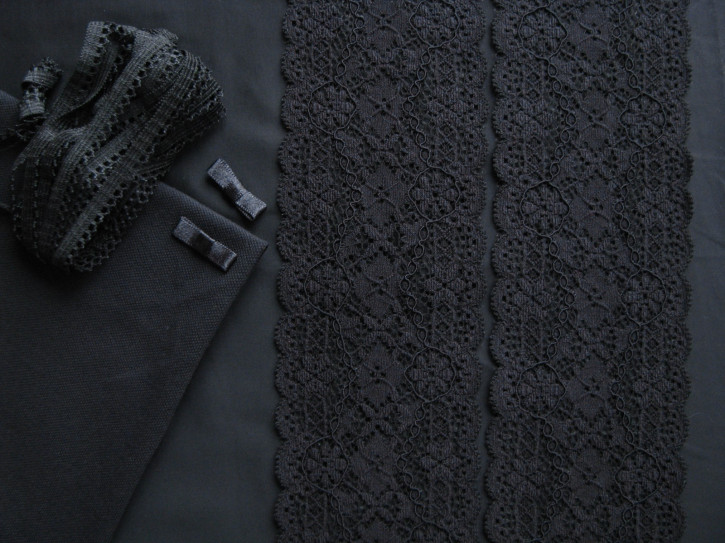 1 Pkt. Materialpaket "Black Mamba" - Slipset