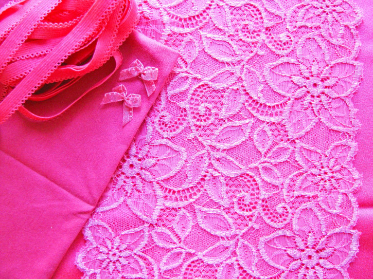 1 Pkt. Materialpaket "Pink-Lady" - Slipset
